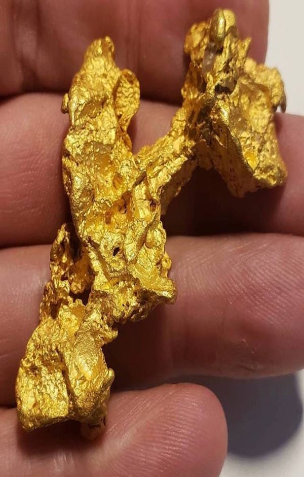 Raw Gold Nuggets